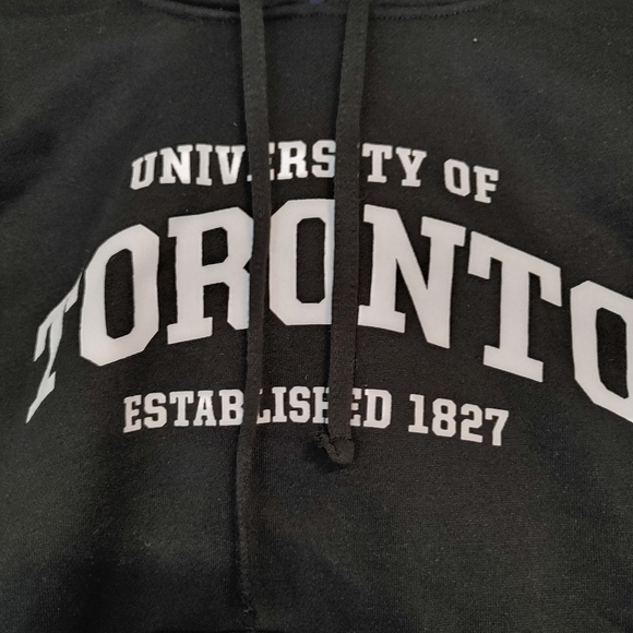 Varsity University of Toronto Women Black Hoodie - Picture 4 of 6